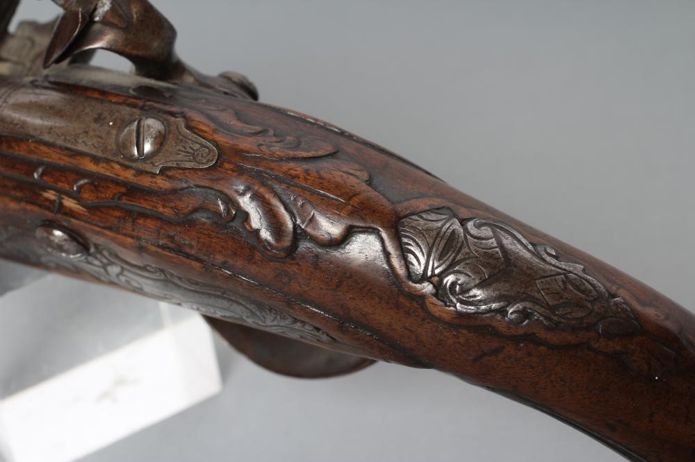 A MATCHED PAIR OF FLINTLOCK PISTOLS Image