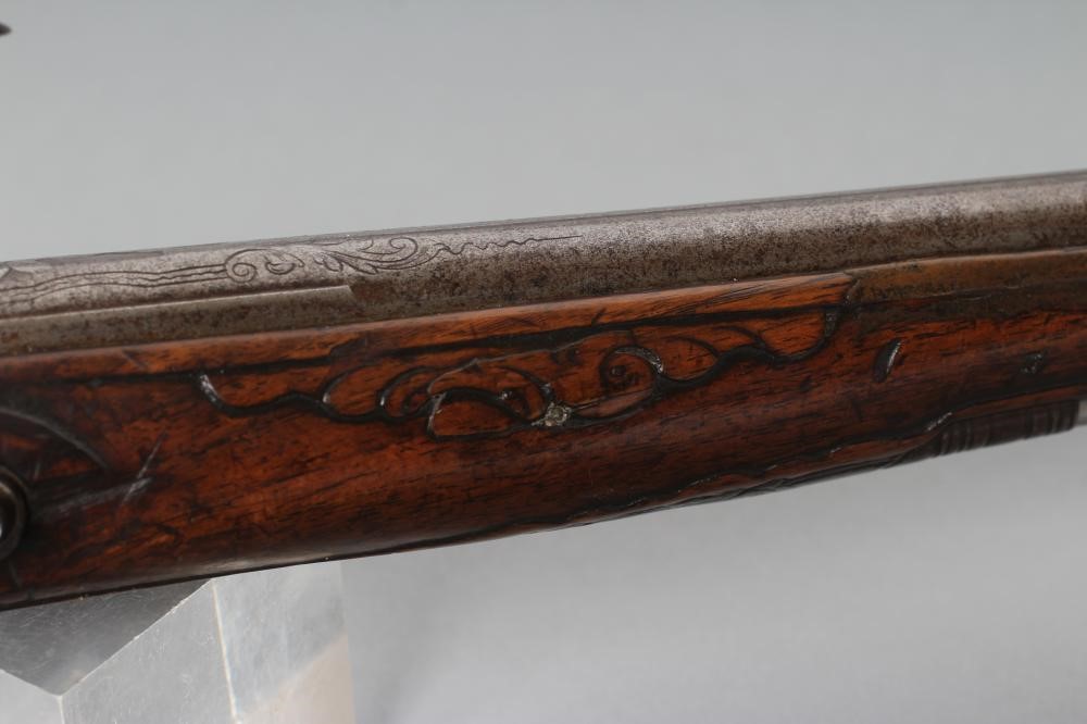 A MATCHED PAIR OF FLINTLOCK PISTOLS Image