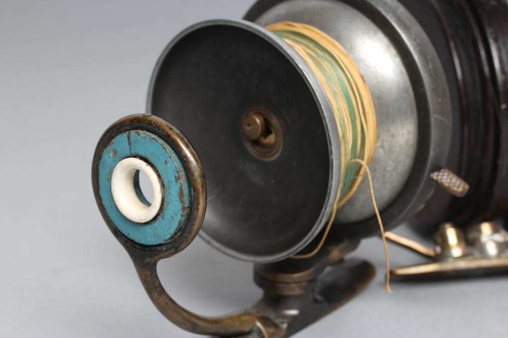 TWO ANTIQUE FISHING REELS Image