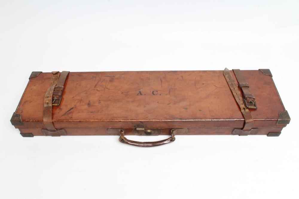 A CASED CHARLES INGRAM 12 BORE SIDE BY SIDE SHOTGUN Image