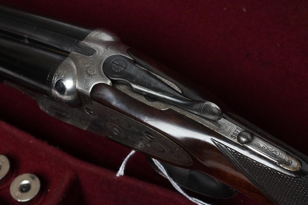 A W. JEFFERY & SON 20 BORE SIDEPLATE SIDE BY SIDE SHOTGUN Image