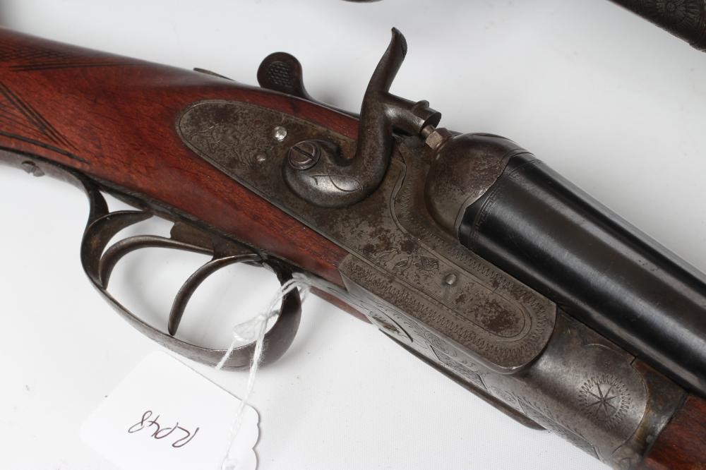 THREE 12 BORE HAMMER SHOTGUNS (sale of parts only) Image