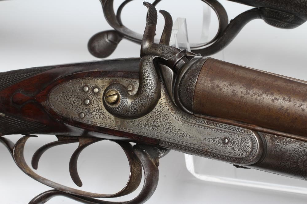 THREE 12 BORE HAMMER SHOTGUNS (sale of parts only) Image