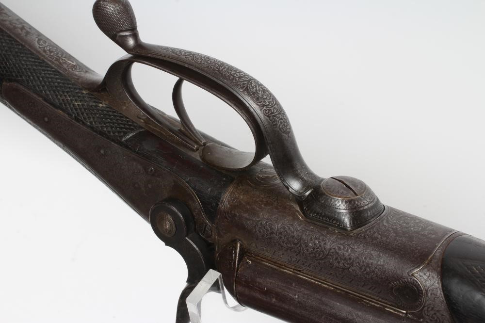 THREE 12 BORE HAMMER SHOTGUNS (sale of parts only) Image