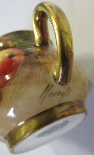 A ROYAL WORCESTER CHINA MINIATURE SOLITAIRE Image