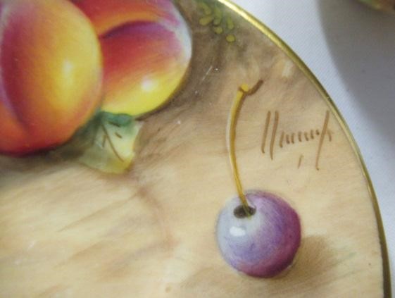 A ROYAL WORCESTER CHINA MINIATURE SOLITAIRE Image