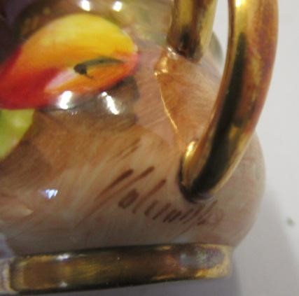 A ROYAL WORCESTER CHINA MINIATURE SOLITAIRE Image