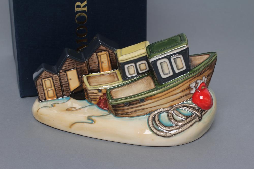A MOORCROFT POTTERY MODEL - "MEMORIES OF THE SEASIDE" Image