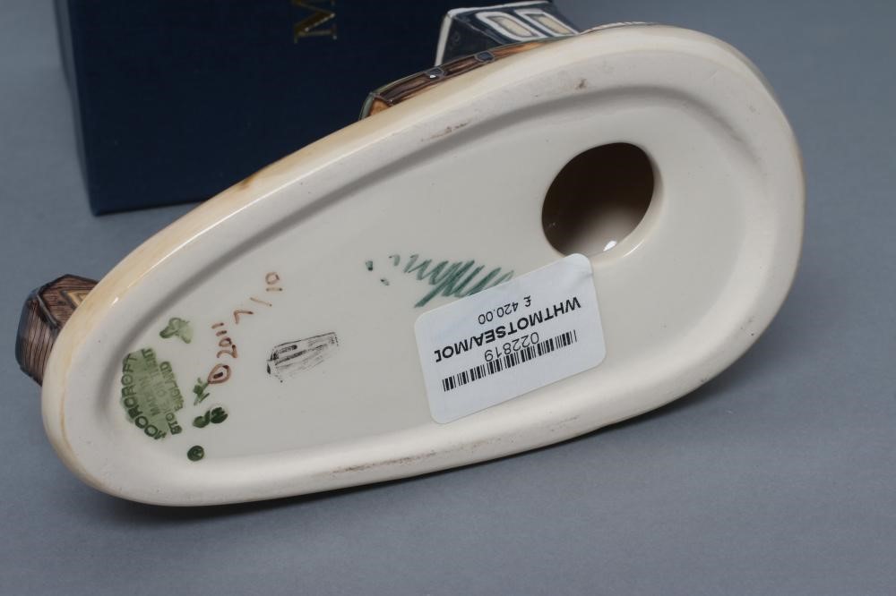 A MOORCROFT POTTERY MODEL - "MEMORIES OF THE SEASIDE" Image