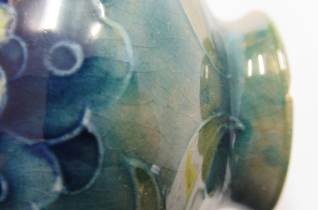 A MOORCROFT POTTERY FLORIAN WARE VASE Image