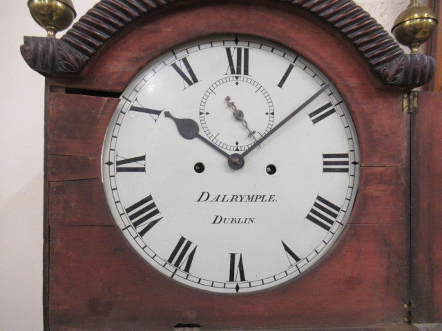 AN IRISH MAHOGANY LONGCASE by Dalrymple Image