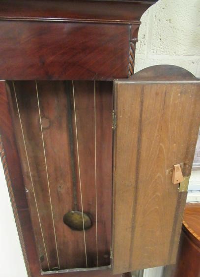 AN IRISH MAHOGANY LONGCASE by Dalrymple Image