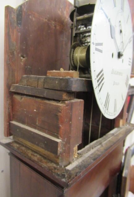 AN IRISH MAHOGANY LONGCASE by Dalrymple Image