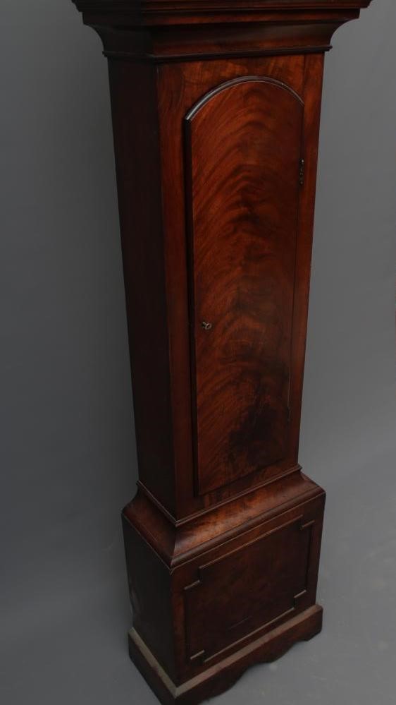 A MAHOGANY LONGCASE signed Chapman Chatham Image