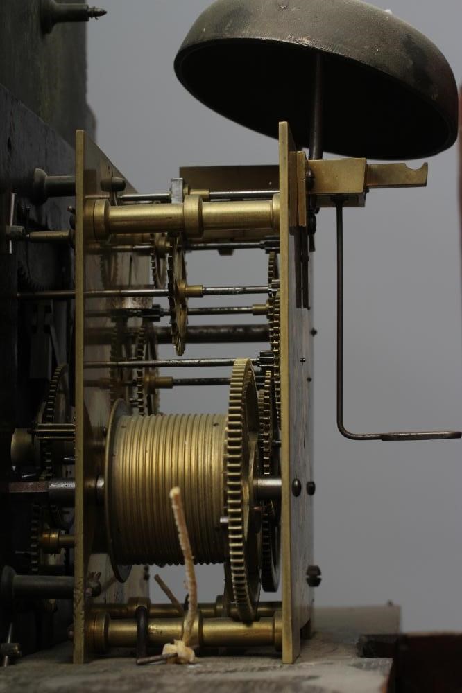 A MAHOGANY LONGCASE signed Chapman Chatham Image