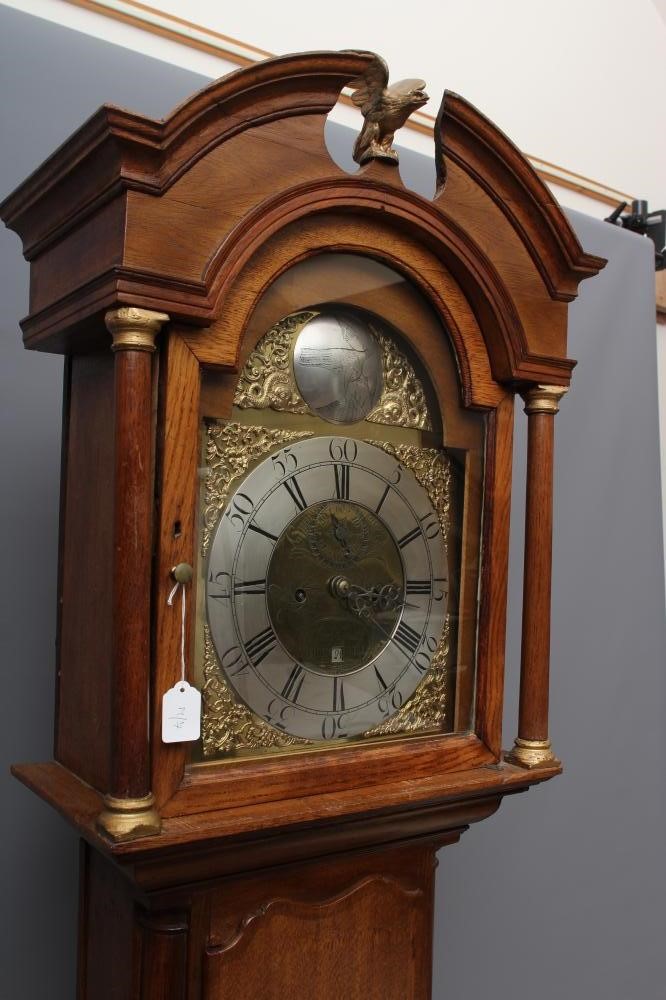 AN OAK LONGCASE by Samuel Smith Image