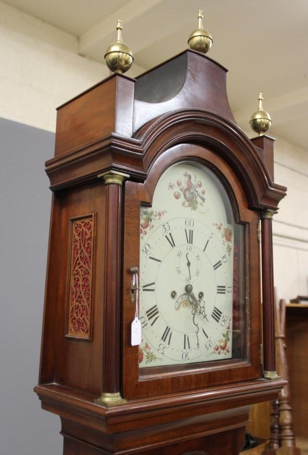A MAHOGANY LONGCASE Image