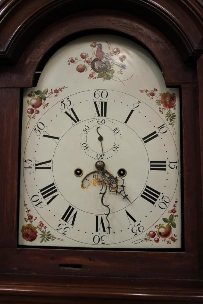 A MAHOGANY LONGCASE Image