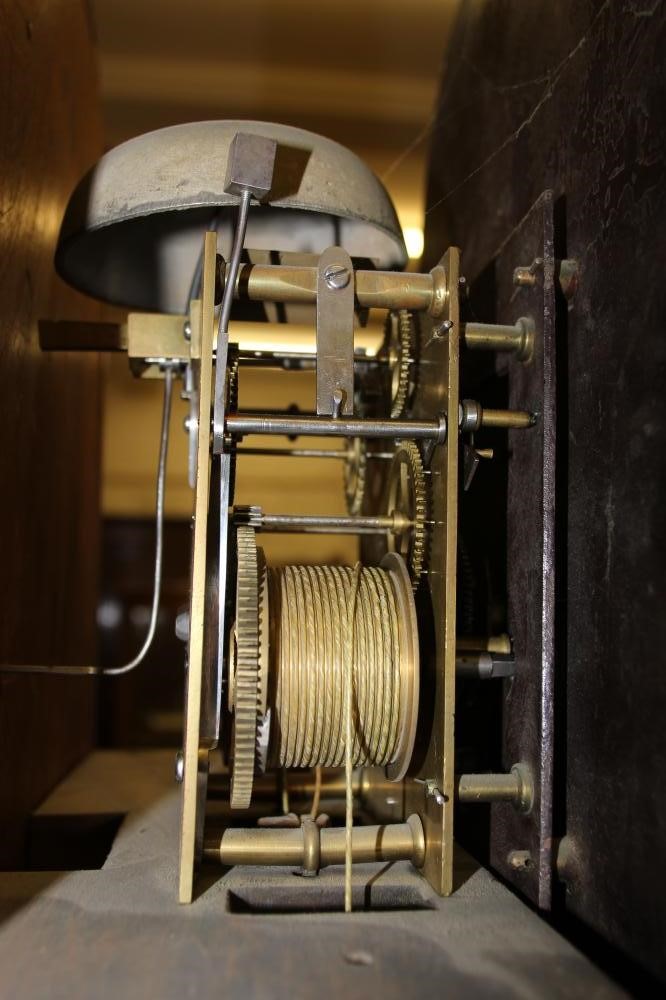 A MAHOGANY LONGCASE Image