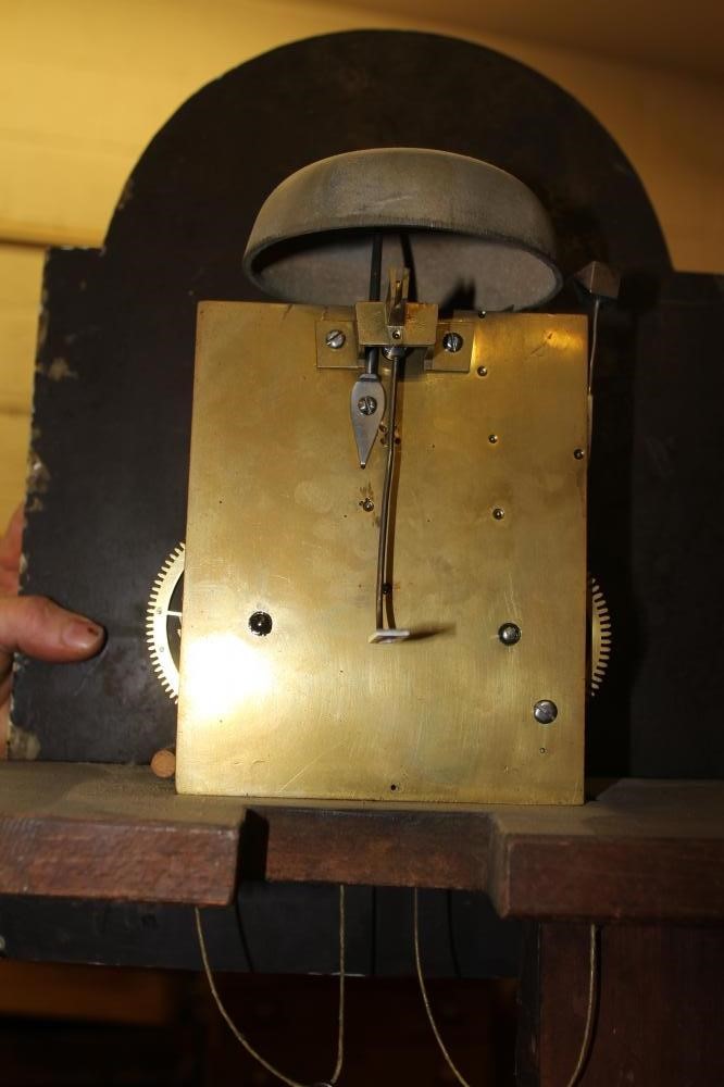 A MAHOGANY LONGCASE Image