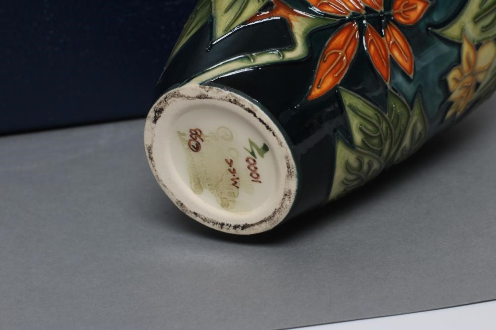 A MOORCROFT COLLECTOR'S CLUB  POTTERY LABURNUM PATTERN VASE Image