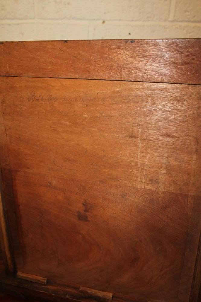 A REGENCY MAHOGANY PEDESTAL SIDEBOARD Image