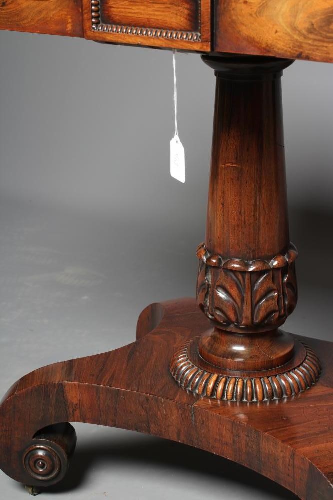 AN EARLY VICTORIAN ROSEWOOD CARD TABLE Image
