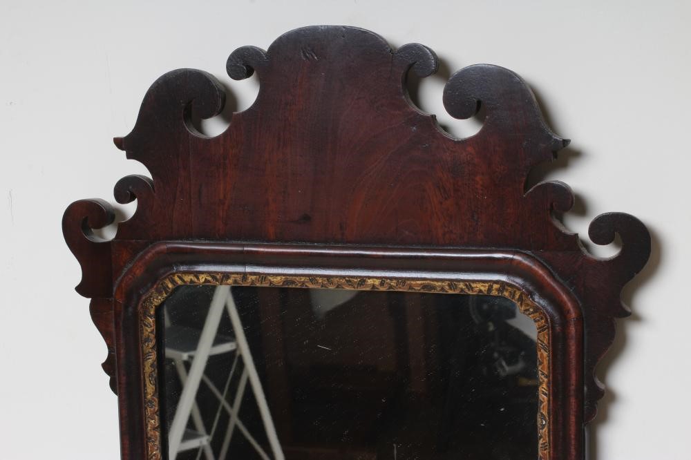 A GEORGIAN FRET MIRROR Image