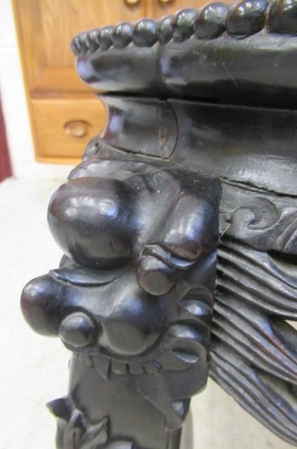 A CHINESE PADOUK WOOD JARDINIERE STAND Image