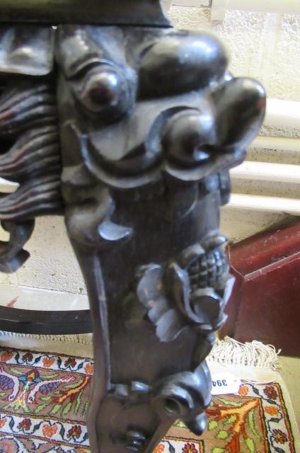 A CHINESE PADOUK WOOD JARDINIERE STAND of square form Image
