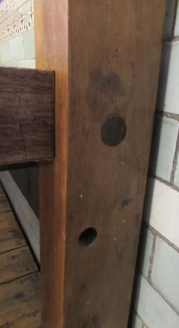 A JAMAICAN HARDWOOD "WATERFALL" FOUR POSTER BED Image