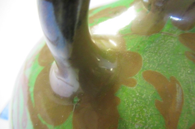 A ROYAL LANCASTRIAN POTTERY EWER Image