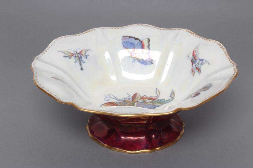 A WEDGWOOD BUTTERFLY LUSTRE CHINA BOWL Image