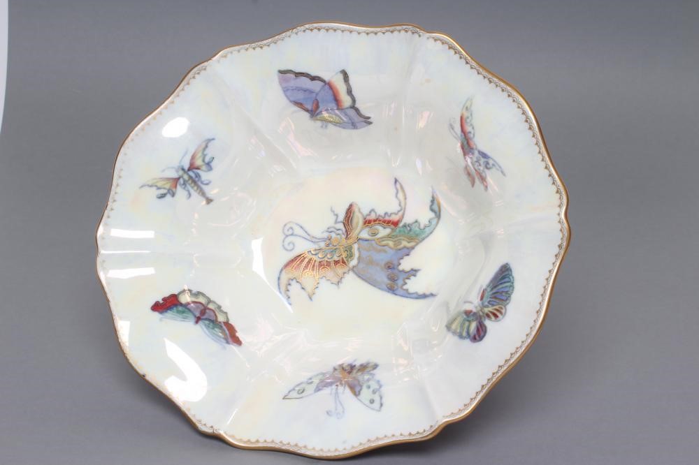 A WEDGWOOD BUTTERFLY LUSTRE CHINA BOWL Image
