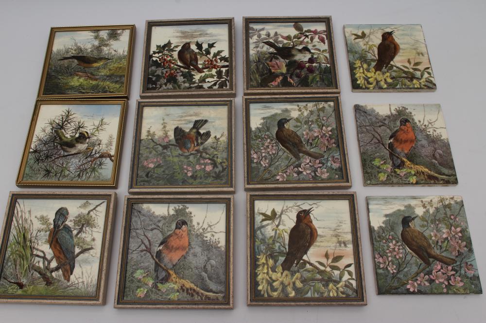 L. T. SWETNAM FOR MINTON - a set of twelve Minton China Works earthenware tiles Image