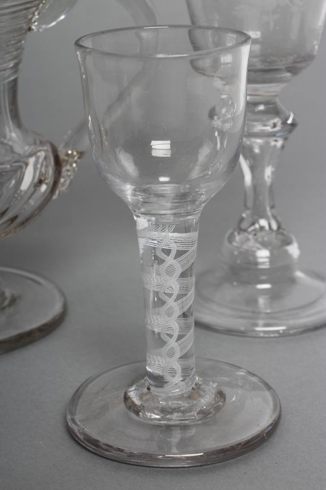 FIVE GEORGIAN WINES AND OTHER GLASSES Image