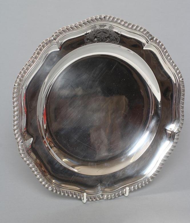 A LATE VICTORIAN SILVER PLATE Image