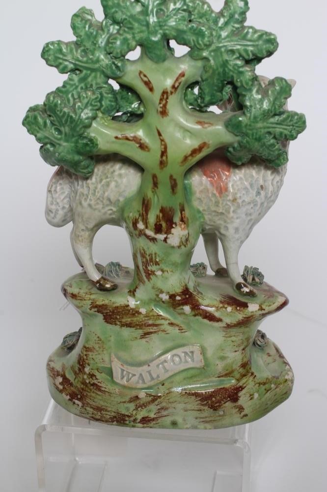 A WALTON PEARLWARE SHEEP Image