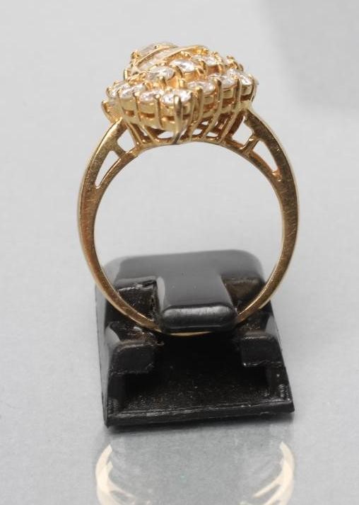 A DIAMOND COCKTAIL RING Image