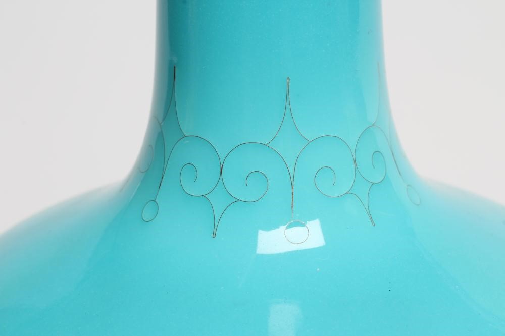 AN ANDO CLOISONNE ENAMEL VASE Image