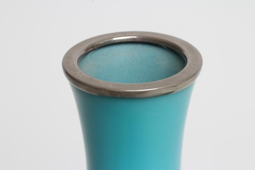 AN ANDO CLOISONNE ENAMEL VASE Image