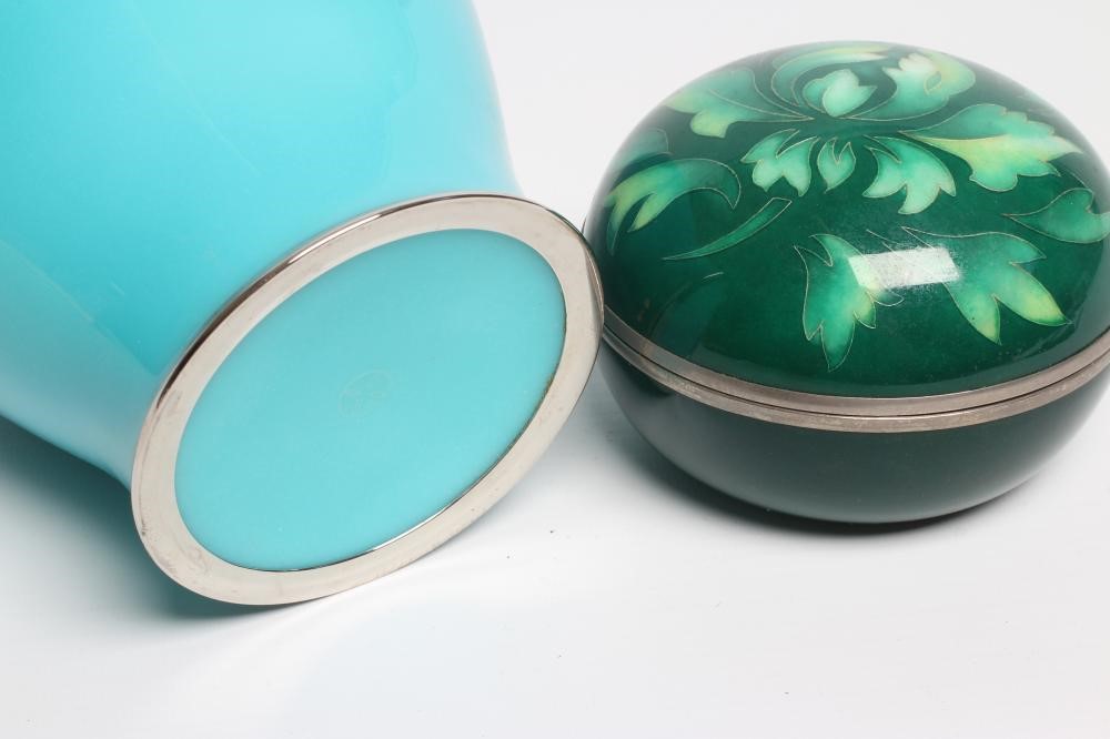 AN ANDO CLOISONNE ENAMEL VASE Image