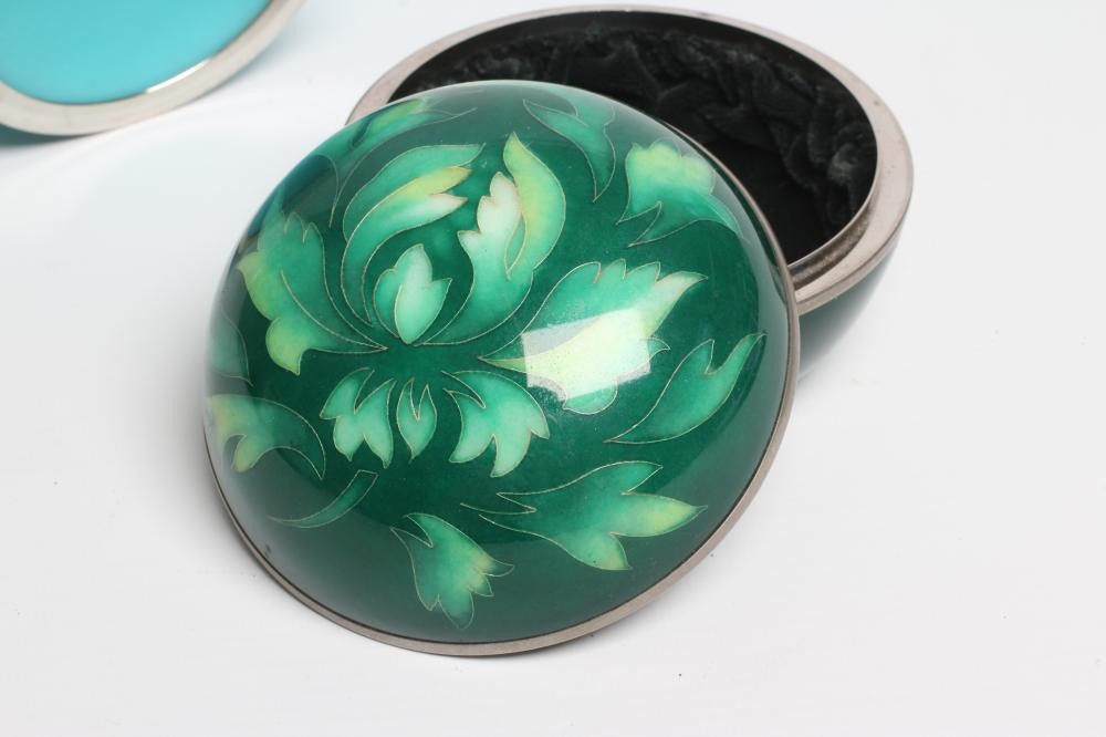 AN ANDO CLOISONNE ENAMEL VASE Image