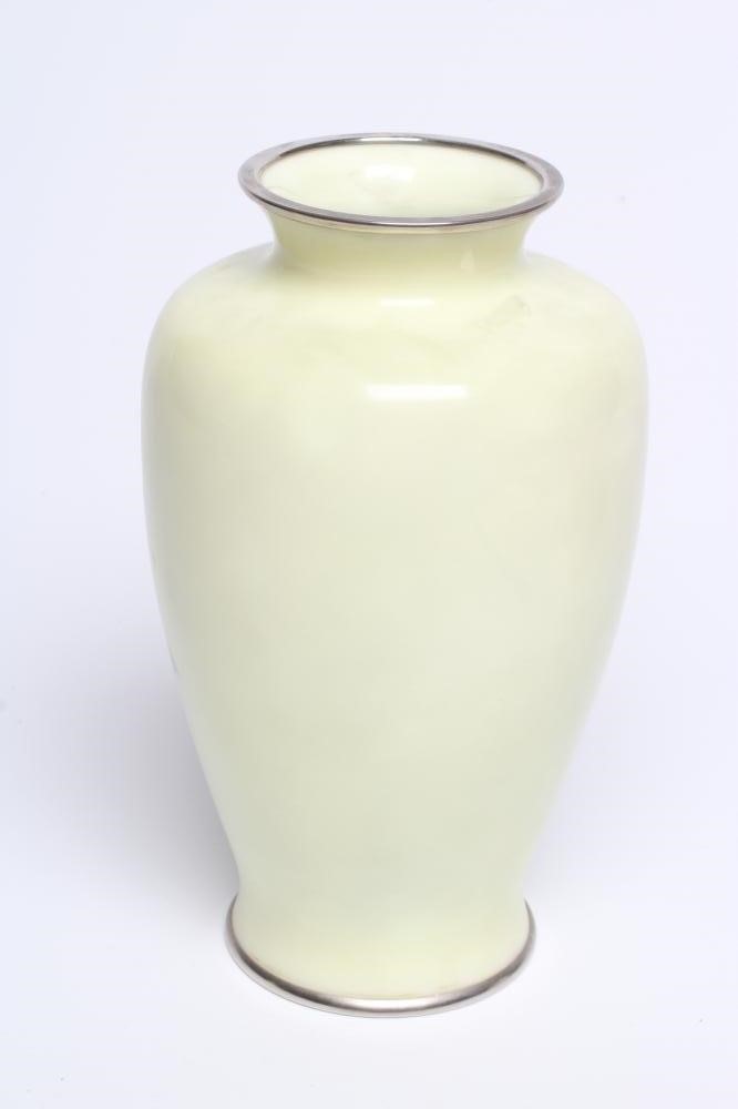 AN ANDO CLOISONNE ENAMEL VASE Image