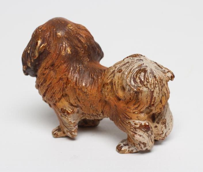 A VIENNA TYPE COLD PAINTED BRONZE PEKINGESE Image