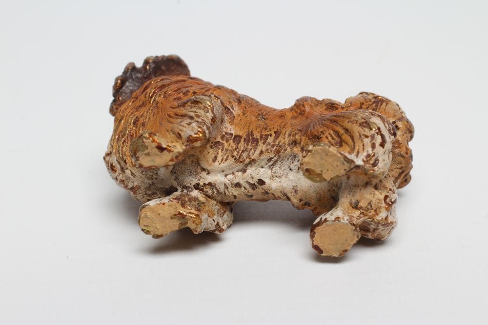A VIENNA TYPE COLD PAINTED BRONZE PEKINGESE Image