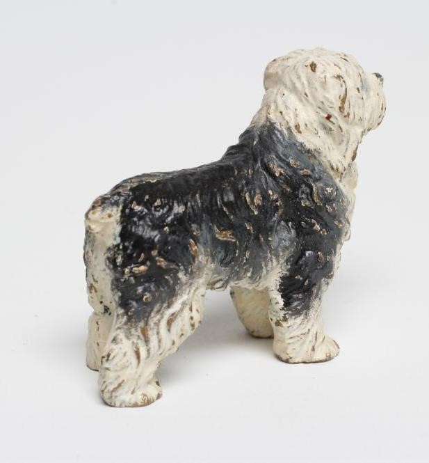 A VIENNA TYPE COLD PAINTED BRONZE OLD ENGLISH SHEEPDOG Image