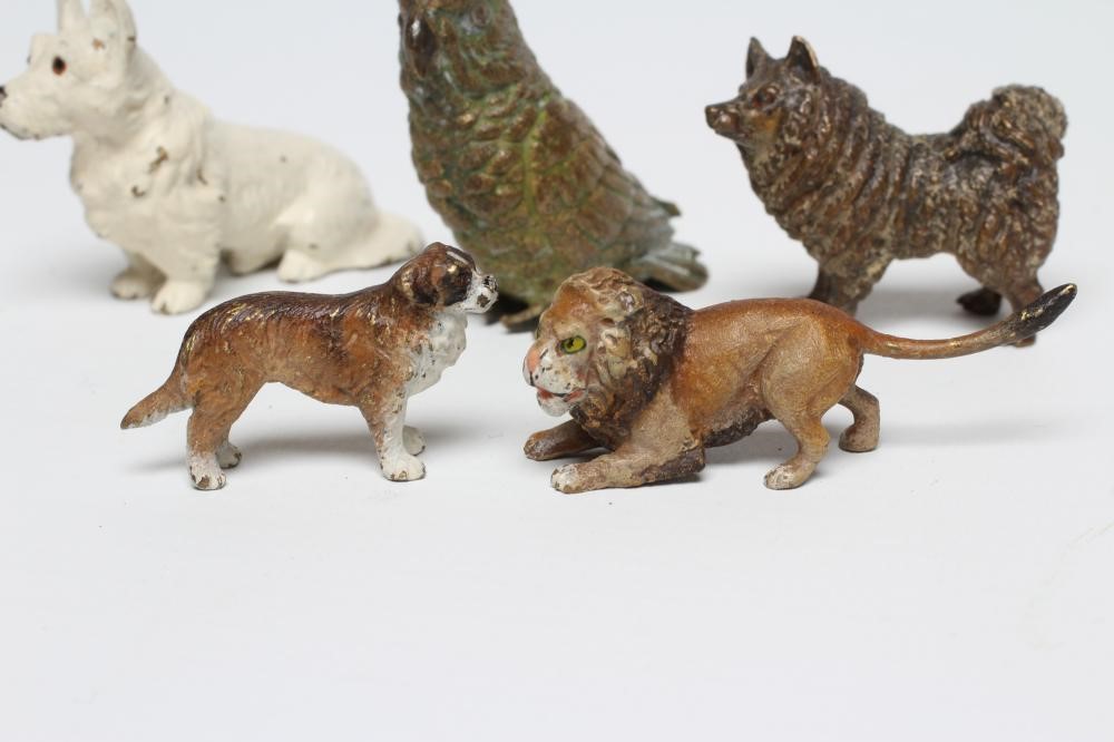 FIVE VIENNA TYPE COLD PAINTED BRONZE MODELS Image