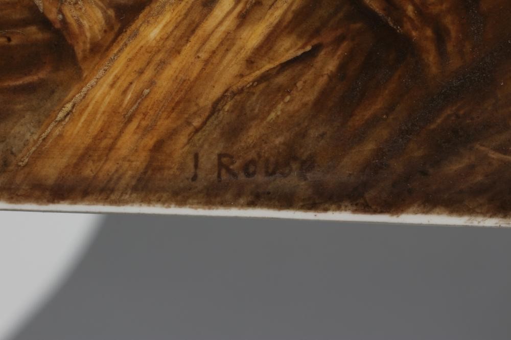 AN ENGLISH PORCELAIN PLAQUE Image