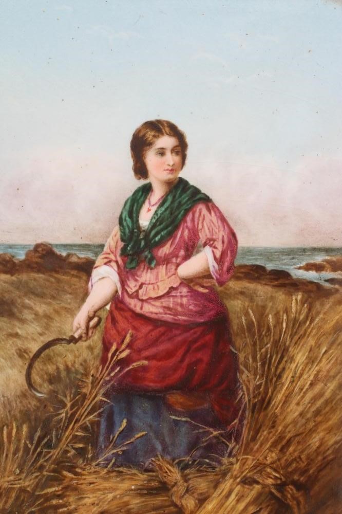 AN ENGLISH PORCELAIN PLAQUE Image